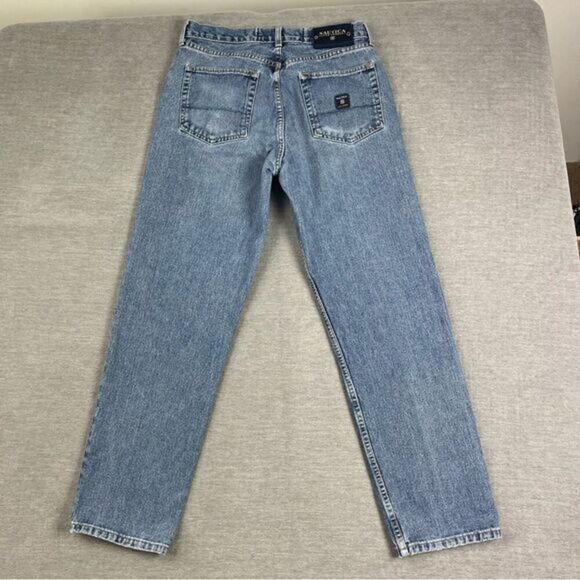 Nautica Vintage Y2K Relaxed Straight Leg Denim Jeans Men’s Size 33x32 - Picture 1 of 10